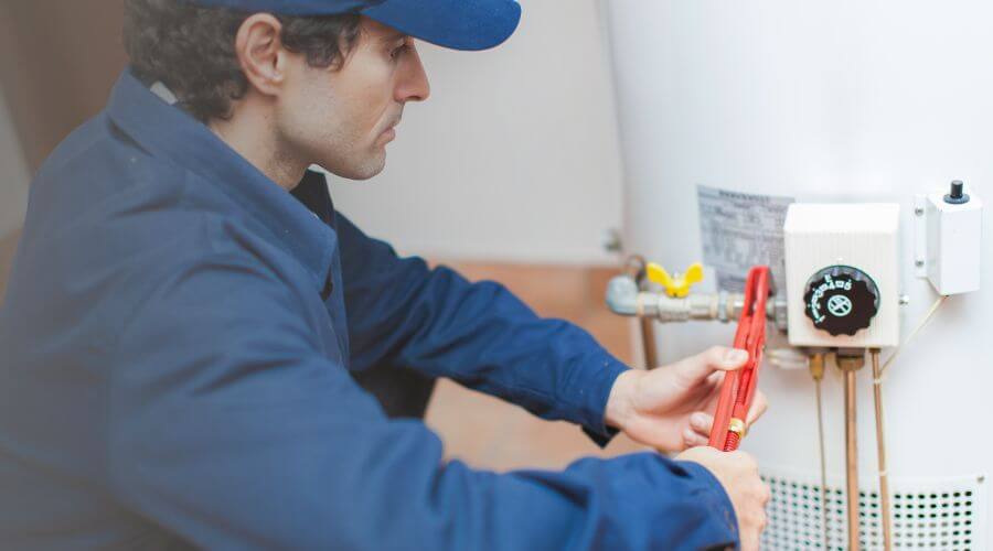 Professional water heater repair in Quinton, AL